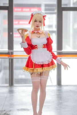 FATE Nero Claudius@抭(Nấm Kugou·Lễ hội âm nhạc hoạt hình đom đóm) (9 ảnh)