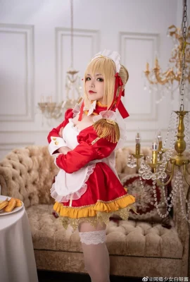 FATE Nero Claudius Fanfic Maid@Cô gái nghiện Internet Bailangjiang (9 ảnh)