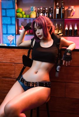 Umeko J cosplay Revy – Đầm đen