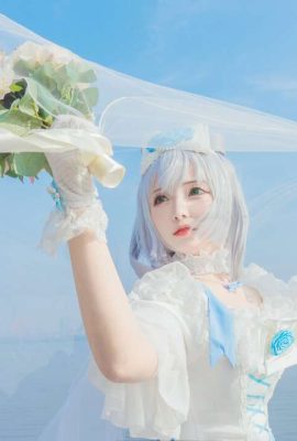 (Thanh lịch và dịu dàng) Đám cưới của em gái hoàng gia VOCALOID COS Luo Tianyi