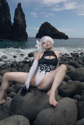 Mikomi Hokina – Áo tắm 2B (NieR:Automata)