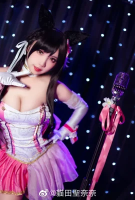 Thần tượng Azur Lane Atago đóng vai trong trang phục ca hát @猫田圣娜娜 (12 ảnh)