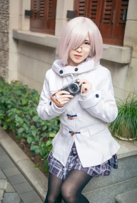 “Fate/Grand Order” Mash Kyrielite Cosplay trang phục thường ngày[CN: _General sama](9 ảnh)