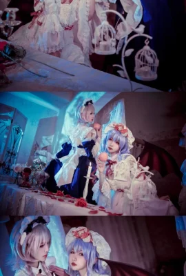 Touhou project Remilia@Never Sleeping Warrior, Sakuya Izayoi@Great Magician Yoko (9 ảnh)
