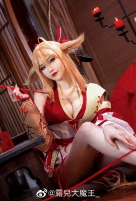 Hồ Yêu Bà mối Tushan Honghong@鲁儿大魔王_ (9 ảnh)