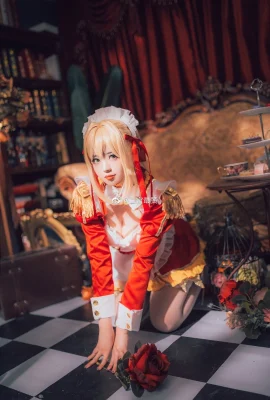 Người giúp việc trong fanfic FGO Nero Claudius @二宫之best (9 ảnh)