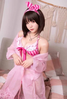 Cách phát triển nữ anh hùng người qua đường Megumi Kato @_是青水_ (9 ảnh)