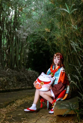 “Onmyoji” Zashiki Warashi Cosplay[CN: Duoduo](8 ảnh)