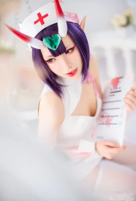 Trang phục y tá cậu bé FGO Shuten @明 play_CatN (9 ảnh)