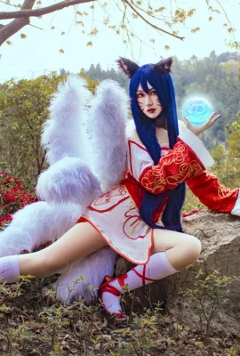 Liên minh huyền thoại Hồ ly chín đuôi Ahri @苏苏爱猫 (9 ảnh)