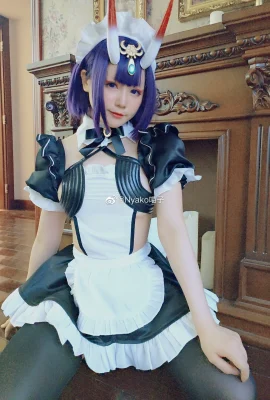 Fate/Grand Order Shuten Douya Maid Fan @Nyako Miaozi (8 ảnh)
