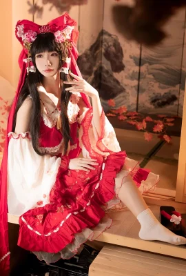 Dự án Touhou Hakurei Reimu Miko@梦梦草_w (9 ảnh)