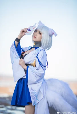 Azur Lane Kaga@Cô gái nghiện Internet Bailangjiang (9 ảnh)