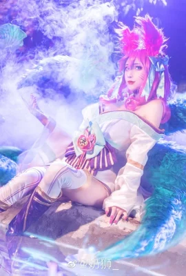Liên Minh Huyền Thoại Ahri Soul Lotus Skin@milishi_ (9 ảnh)