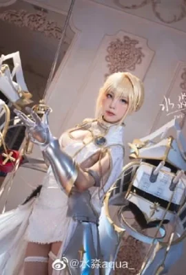 Azur Lane Joan of Arc cos cn Shui Miao aqua (12 ảnh)