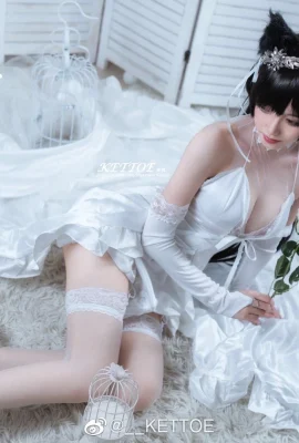 Lời thề của Azur Lane Atago White Flower @__KETTOE (9 ảnh)
