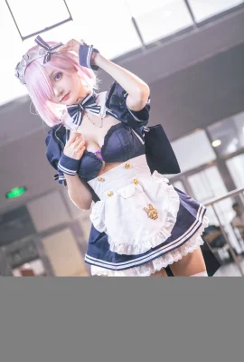 FGO Mash Kirilet Fan Maid @小鱼鱼 (Ảnh: @leaderShadow) (Firefly Animation và Game Carnival) (9 ảnh)