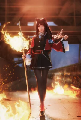 Gái xinh weibo Mi Yin Yin ww Arknights Sky Fire