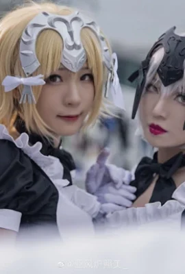 FGO Black Joan of Arc: @亚风丝丝瓜_, White Joan of Arc: @筌Ran hôm nay đã ăn thịt (8 ảnh)