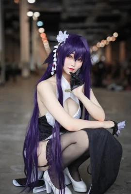 Azur Lane Azuma Cheongsam@Tactical Doll Ah Shui (Kugou Mushroom·Firefly Animation Music Carnival) (9 ảnh)