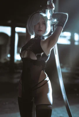 (QIU) 2B Cheongsam Doujin (NieR_ Automata)