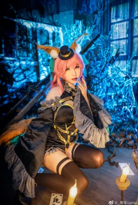 FATE Tamamo Mae·Dark Magician @_general sama (9 ảnh)