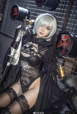 NieR: Automata 2B Fanhuamiao@jizhili(9 ảnh)