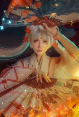 Onmyoji Shiranui @coser丨美花 biến mất (9 ảnh)