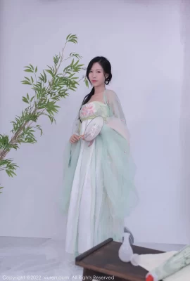 “Trang phục xanh” của Dou Niang-Lee Shi Vẻ đẹp phương Đông khó quên (73 Ảnh)