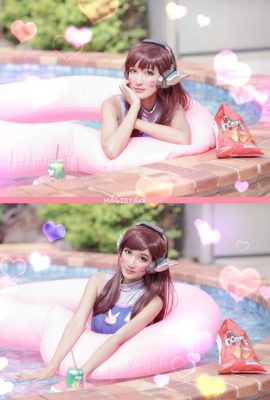 (Pháp sư hoặc Tre) Overwatch DVA Pool COS