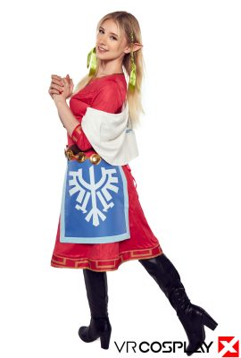 VRCosplayX Melody Marks – The Legend of Zelda: Skyward Sword Một bản nhại XXX