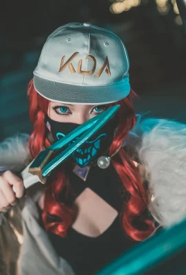 Liên Minh Huyền Thoại Akali@Liang Yu người luôn thúc giục chụp ảnh mỗi ngày (9 ảnh)