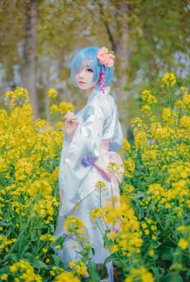 Re: Cuộc sống ở một thế giới khác với Zero Rem Yukata@猫君君MaoJun (9 ảnh)
