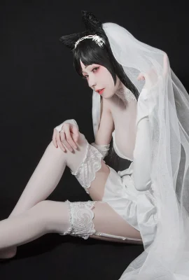 “Azur Lane” Atago Hanamei Cosplay[CN: Your Negative Queen](12 ảnh)