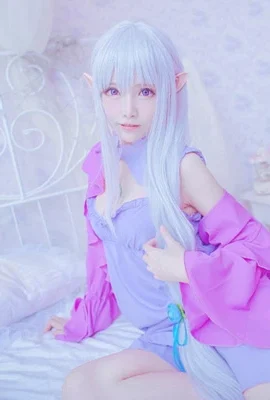 Re.Zero Bắt đầu cuộc sống ở thế giới khác Emilia Pyjamas cn: Dưa hấu ép cát (12 ảnh)