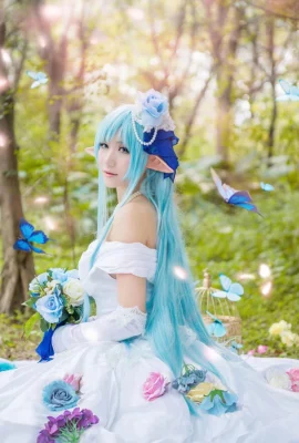 Sword Art Online Váy cưới yêu tinh nước Asuna ver. cn: Shen Han (9 ảnh)