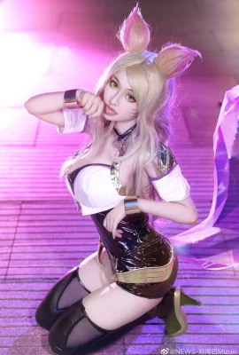 Liên Minh Huyền Thoại K/DA Ahri@NEWS-Tailless Mizuki (9 ảnh)