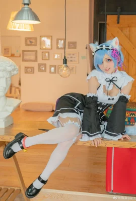 Re:Zero Bắt đầu cuộc sống ở thế giới khác Rem Cat-Eared Rem Hình @Ruiruiz丶(9 ảnh)