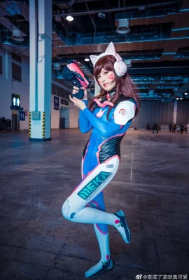 Overwatch dva @biến thành rồng thật dễ thương (ccg expo 2020) (9 ảnh)