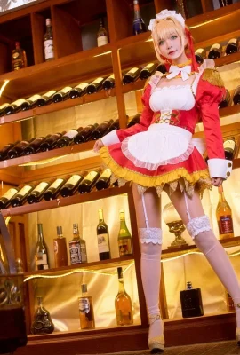 Fate/Grand Order Nero Claudius Fan Maid@_ Tanuki_ (10 ảnh)