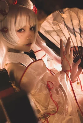 Onmyoji Shiranui @大哞金仙 (Nhiếp ảnh: @kuma Hôm nay tôi sẽ chỉnh sửa một số ảnh) (9 ảnh)