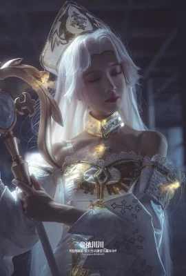 Fantasia Kailin. Serafim @伊川川_ (Nhiếp ảnh: @卡林Akari) (Firefly Animation và Game Carnival) (9 ảnh)
