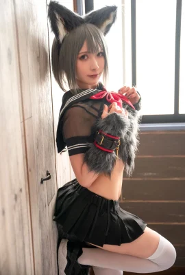 Cosplay bạn gái C98 cuối JILL Gọi tôi là Ookami-chan 04 kakuge ppoi cũng được