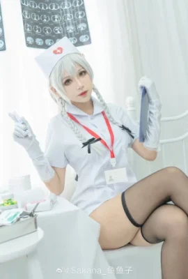 Azur Lane Hermione Y tá @Sakana_鱼鱼roe (8 ảnh)