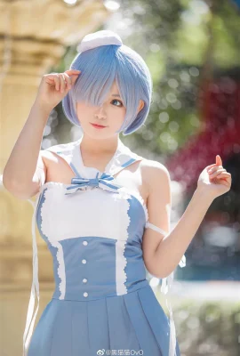 “Re: Life in a Different World from Zero” Những bức ảnh cos dễ thương của vợ Rem[CN: Black Cat OvO](9 ảnh)