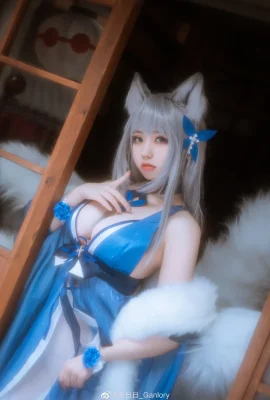 Azur Lane Shinano@Ahriri_Ganlory (2020 Lễ hội văn hóa trò chơi và hoạt hình mùa đông Trung Quốc (Trung Sơn) lần thứ 8) (10 ảnh)