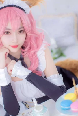 FGO Tamamo Mae Maid COS[CN: Mi Li rrr](9 ảnh)