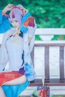 FGO Ba Yuqian Sườn xám COS[CN: Sườn xám Trung Quốc](13 ảnh)