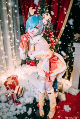 Re:Zero Bắt đầu cuộc sống ở một thế giới khác Rem Christmas @Ruiruiz丶(9 ảnh)