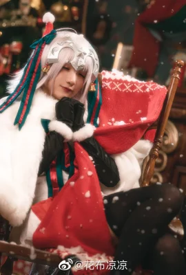 FGO Jeanne d'Arc Christmas@花布丽丽(9 ảnh)